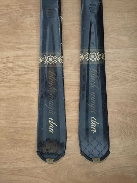 Дамски ски Elan Black Magic 160см с автомати Fusion AC0.374