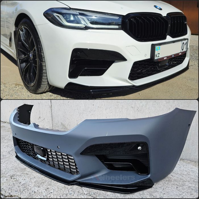 BMW G30 губа сплиттер M Performance накладка