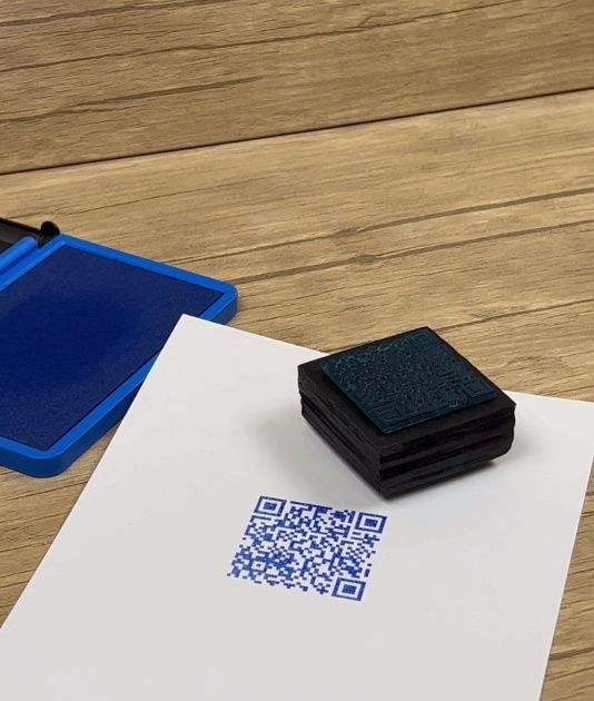 Печат штамп ясаб бераман хохлаган дизайнда