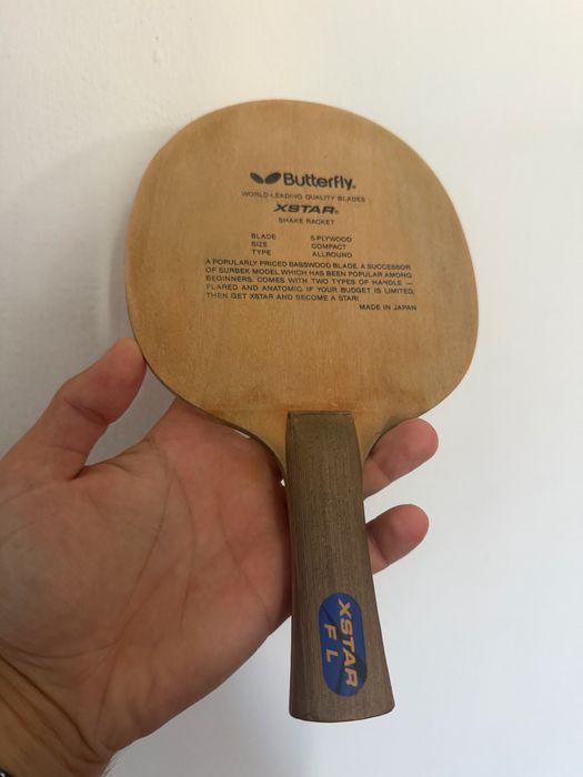 Tenis de masa butterfly black tag
