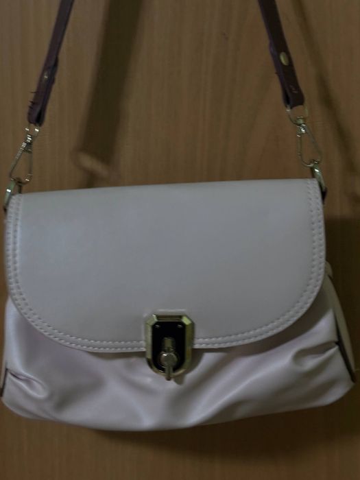 Сумка винтаж розового цвета