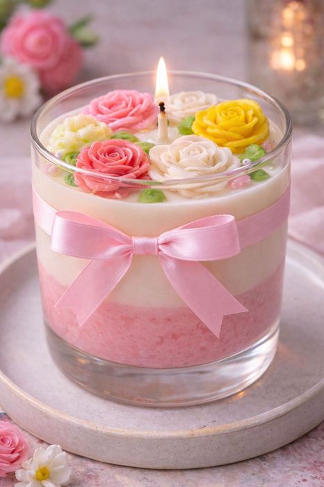 Ръчно изработени ароматни соеви свещи