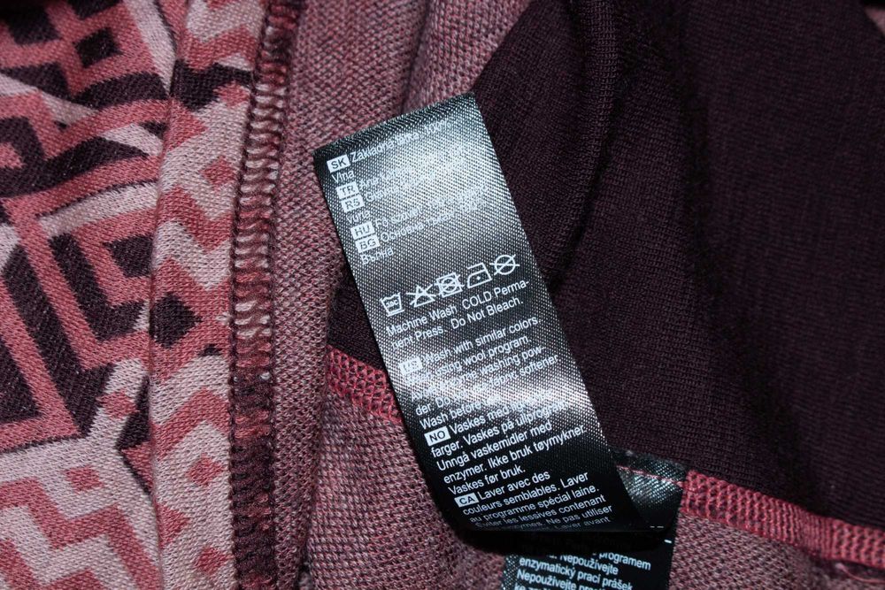 Kari Traa дамска мерино блуза термо бельо 100% мериносна вълна L