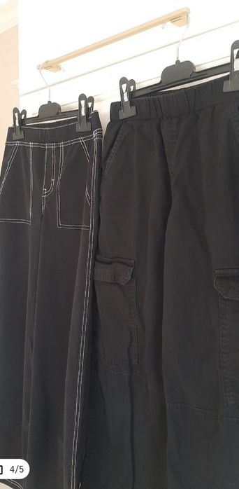 Pantaloni H&M (2 buc) pentru fete 9-10 ani