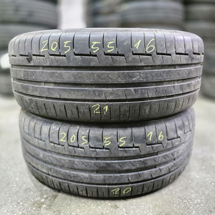 2x 205/55/16 VARA CONTINENTAL 2020 Stare excelenta