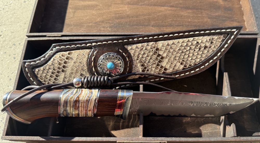 Ръчно изработен ловен нож