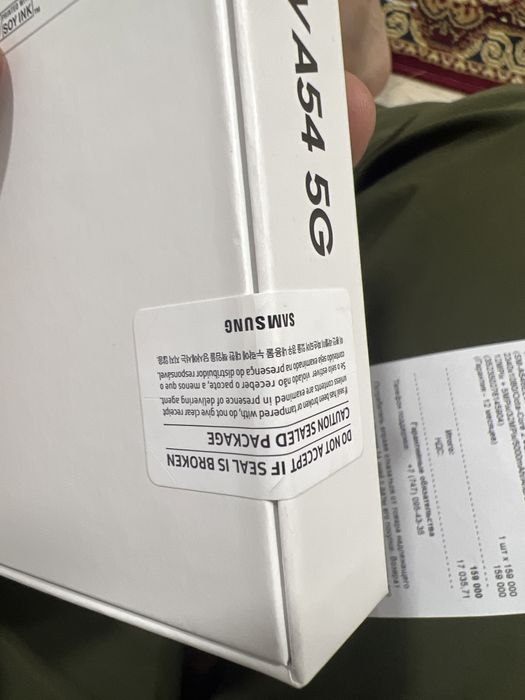 Самсунг А54 128GB Гарантия 12 ай