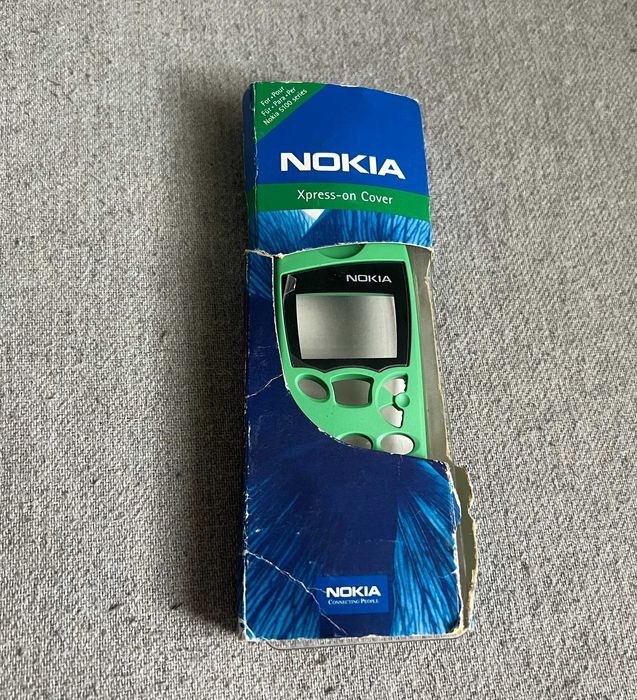 Carcasă originală Nokia Xpress-On verde serie 5100 rară, nouă