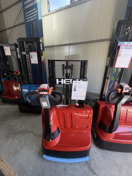 Transpaleta electrica cu catarg