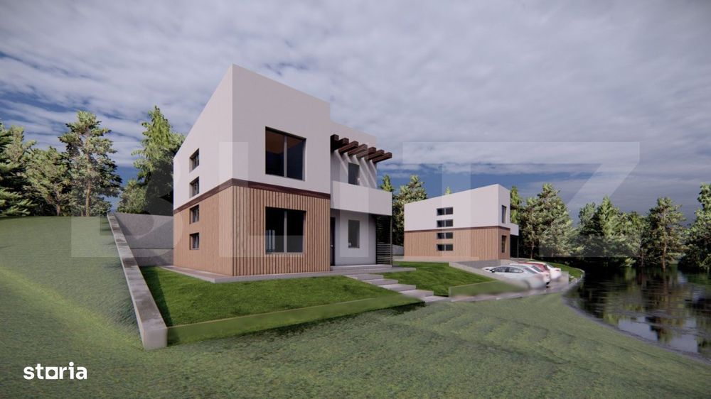 Vila de lux cu 4 camere in Pietrarie langa padure