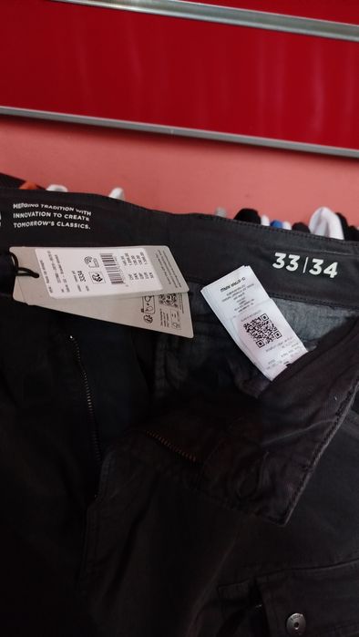 Оригинален панталон G-Star Raw Roxic Zip W33 W34 нов мъжки карго