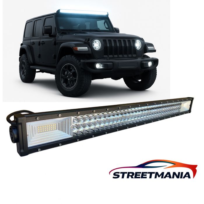 LED бар 80 см за джип и офроуд – мощно водоустойчиво осветление