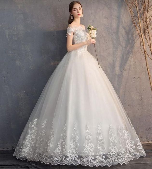 Новое свадебное платье. Янги Келин либослари