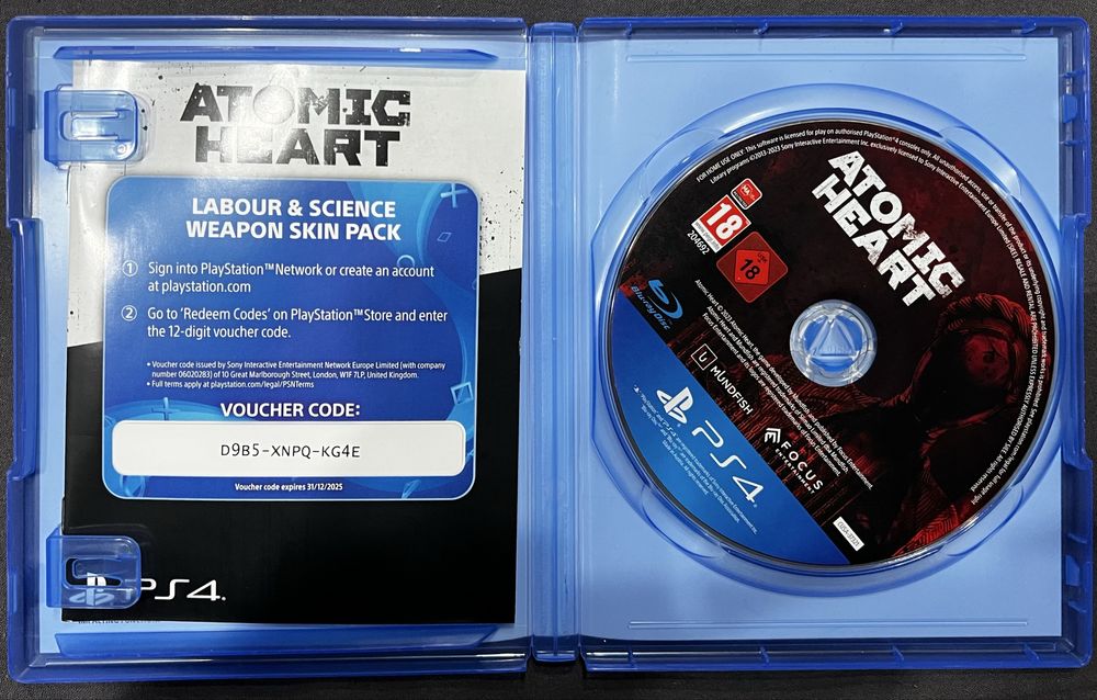 Игра «ATOMIC HEART» на Sony PlayStation 4