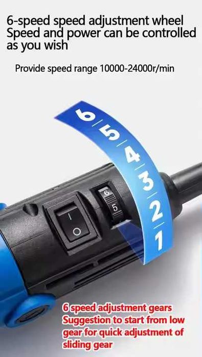 Mini polizor unghiular Thomas – 400W, 6 trepte, tăiere, polizare