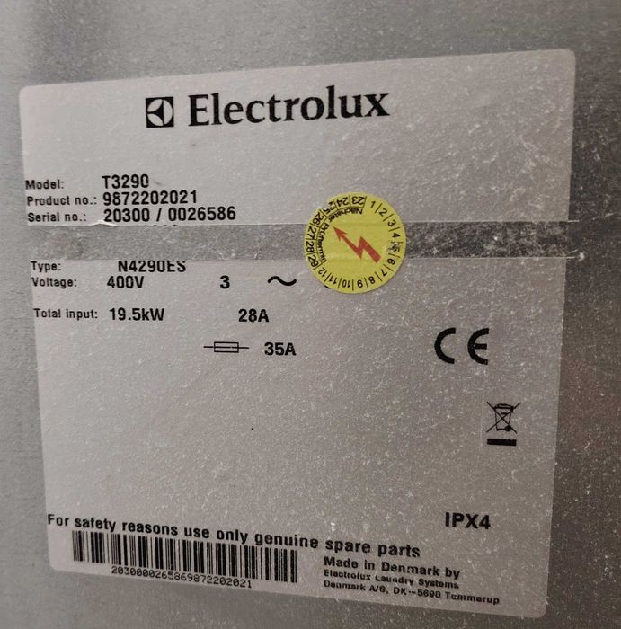 Uscătorul de rufe Electrolux T3290