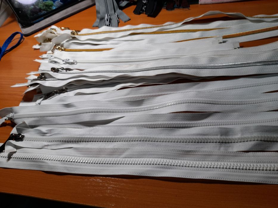 Молнии швейные разные