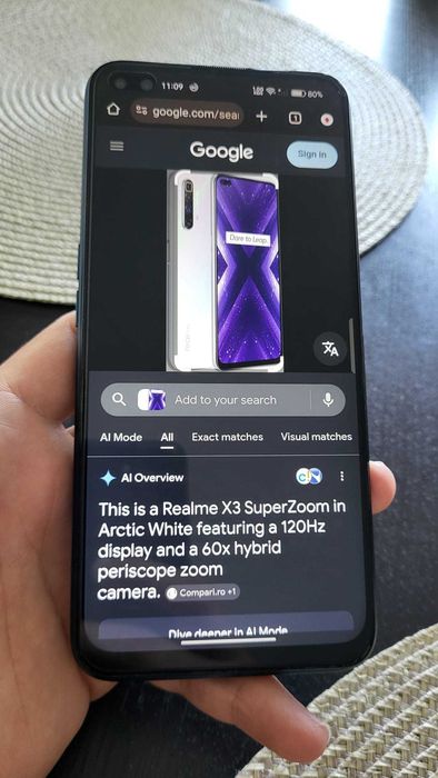 Telefon Realme X3 Superzoom, 256GB, 12GB RAM