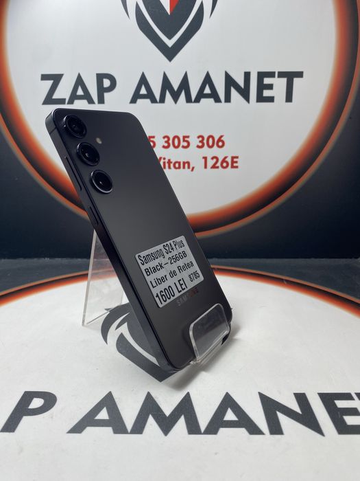 ZAP AMANET Vitan - Samsung S24 Plus - 256GB - Black
