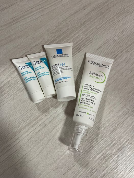 Bioderma Sebium Kerato+ Гел-крем против несъвършенства 30 мл
