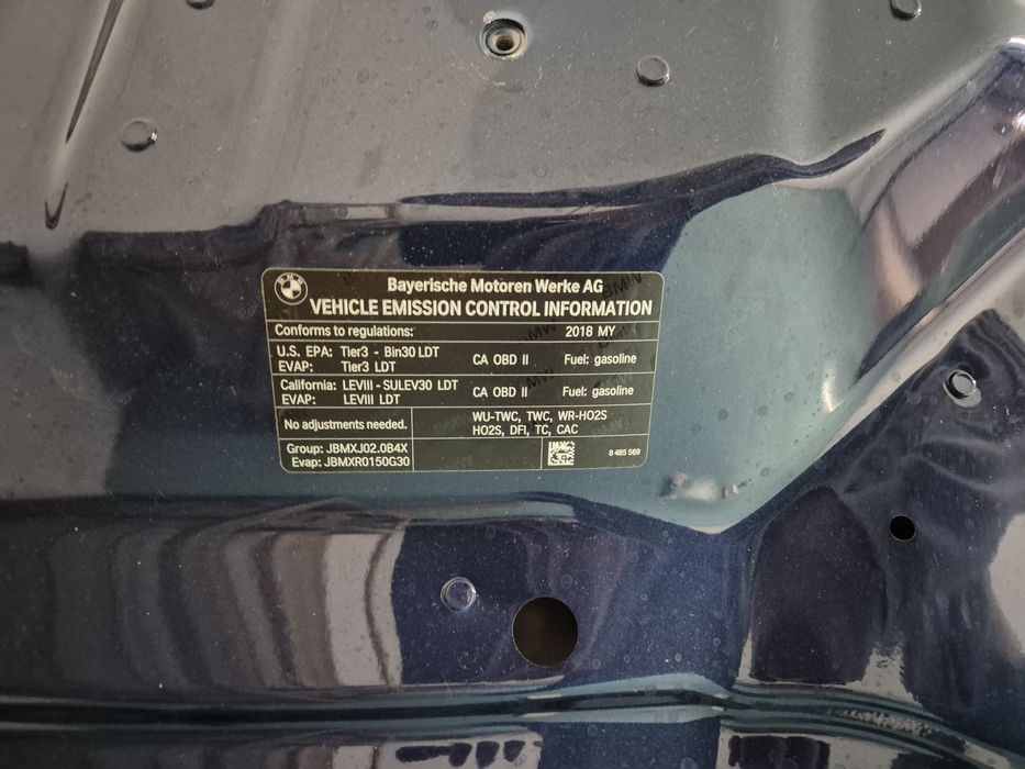 Капак БМВ х3 г01 bmw x3 g01 ( ЩЕТА )