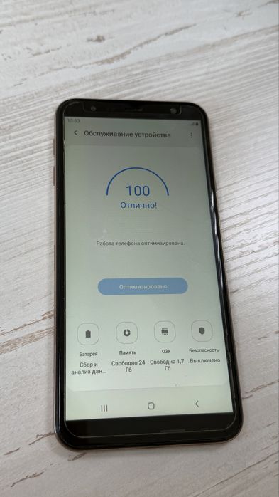 Galaxy J4+ без коробки