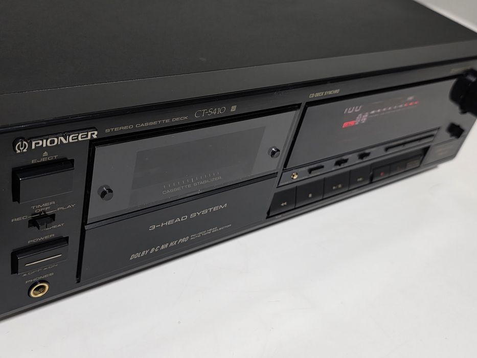 Триглав касетен дек Pioneer CT-S410 – С топ калибрация (Super Auto BLE)