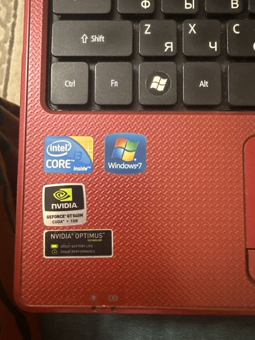 Ноутбук Acer i3 NVIDIA, работающий