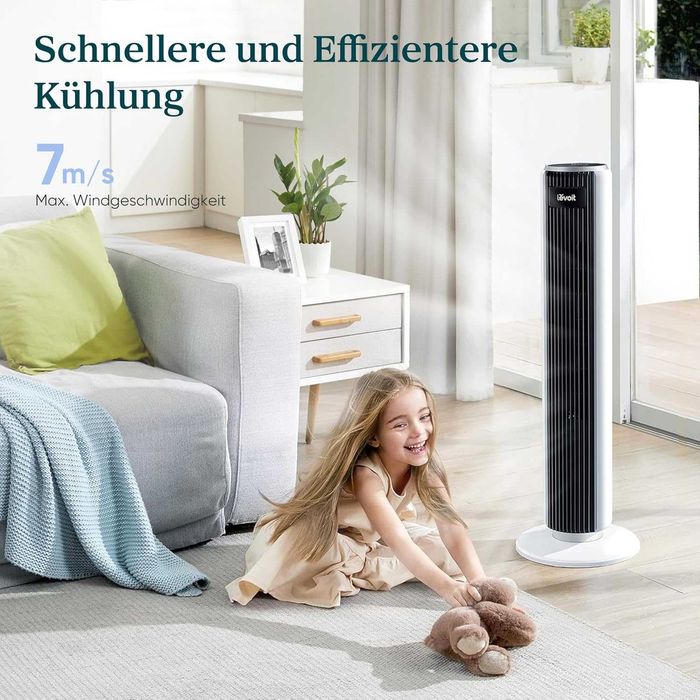 Куловен вентилатор с 4 режима, 5 скорости с дистанционно управление