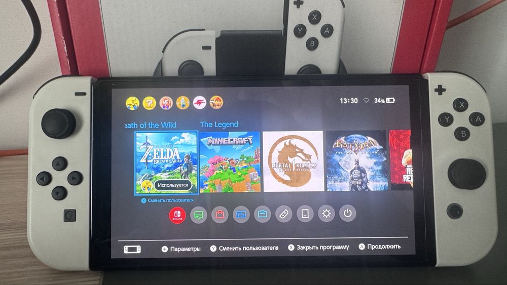 Nintendo switch oled прошитая
