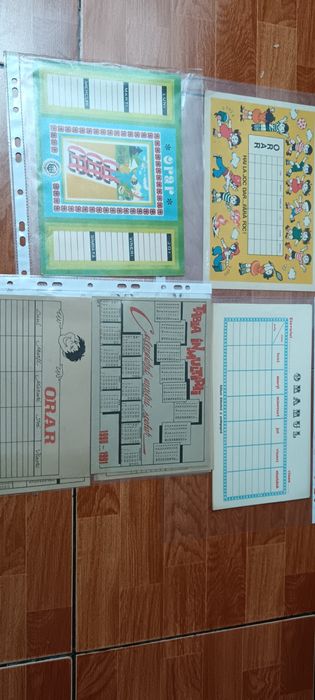 Orar școlar perioada comunistă RSR