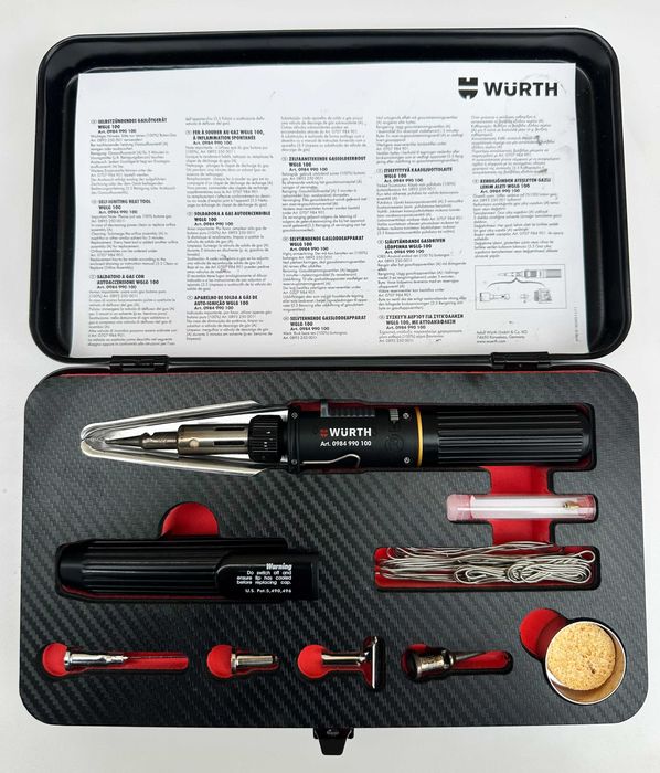 Wurth  - Газов поялник неразличим от нов!