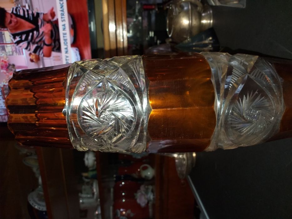 Vaza cristal de plumb de peste 100 ani