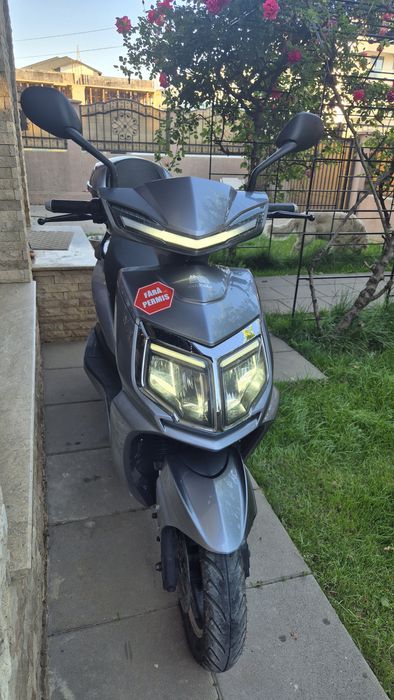 Scuter Electric 130 Km Autonomie. 2100W. 25km/h Fara Permis CIV Gratis