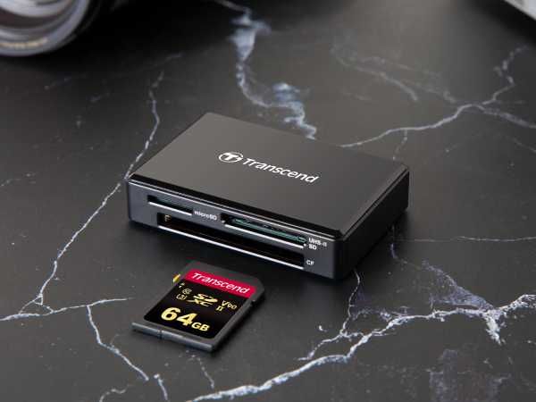 Картридер Transcend TS-RDF9K All-in-One USB 3.1/3.0 UHS-II
