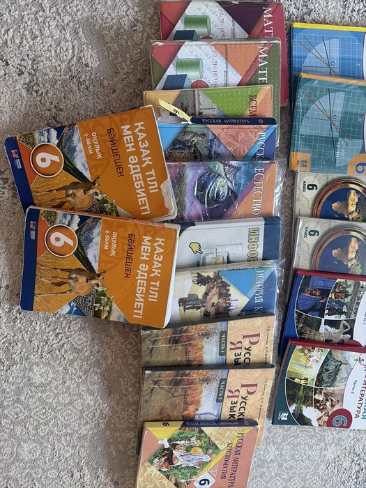 Продам книги 6 класса