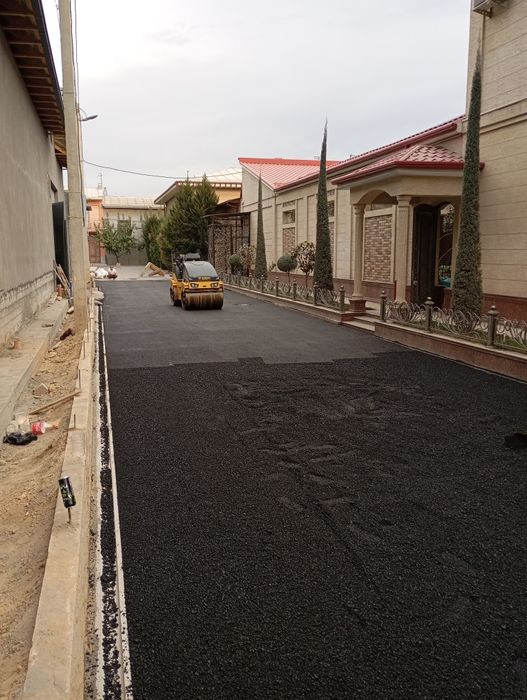 Asfalt xizmati arzon Melki sifatli