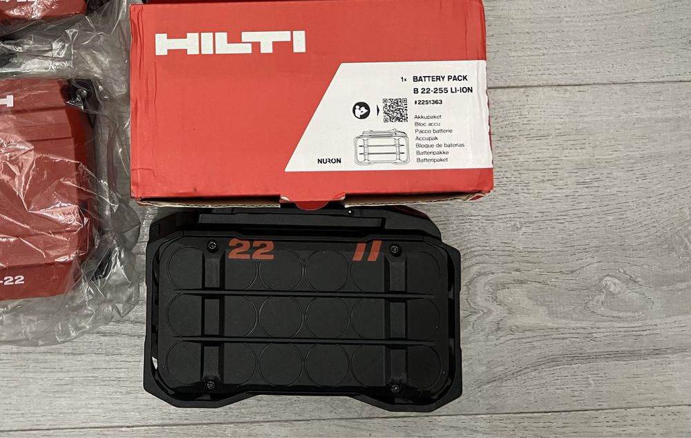 Acumulator 12Ah baterie noua Hilti Nuron B 22-255 Li-ion