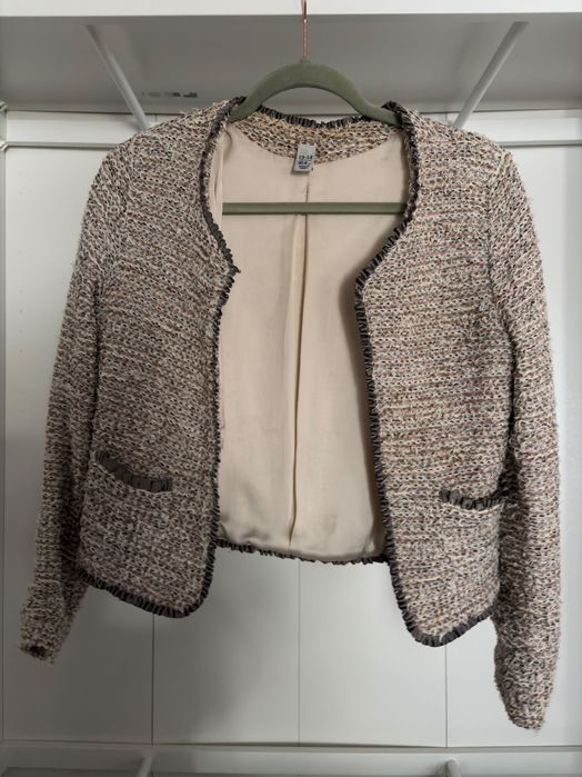 Jacheta boucle Zara