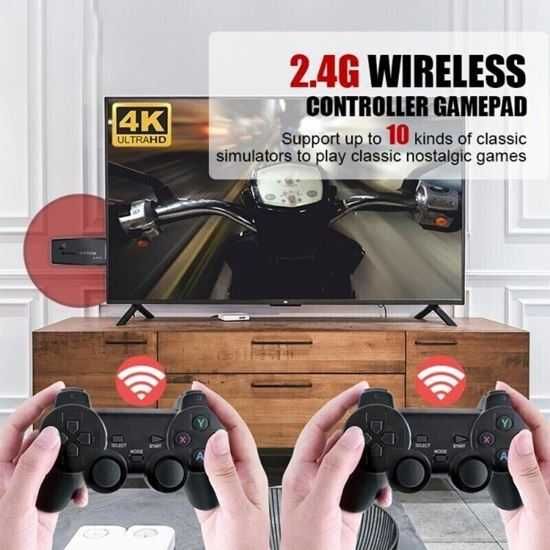 Ретро M8 М8 Мини 10000+ Игра Конзола USB stick + 2 джойстика HDMI 64ГБ m8 игра
