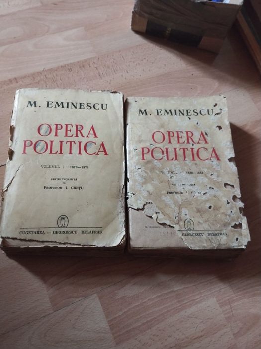 Eminescu Opera politica