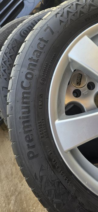 Vând set roti  CMS cu anvelope Premium contact 7 205/55/16