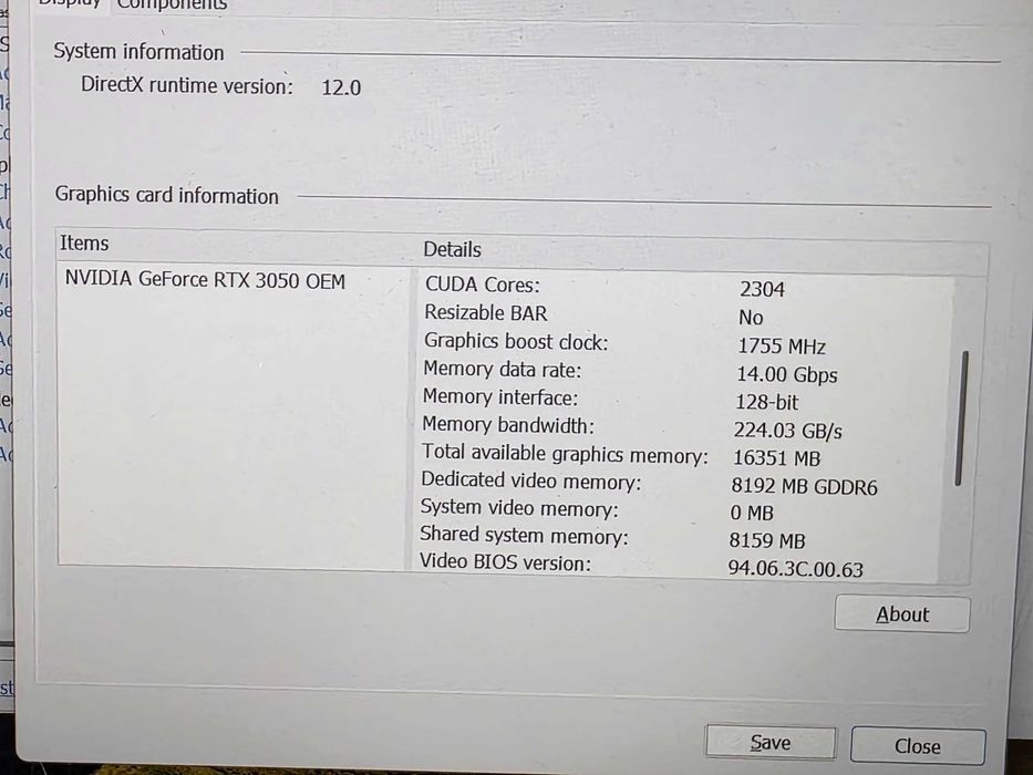 Unitate PC Gaming, i3-10100, ram 16 gb, RTX 3050 OEM 8 Gb dedicat