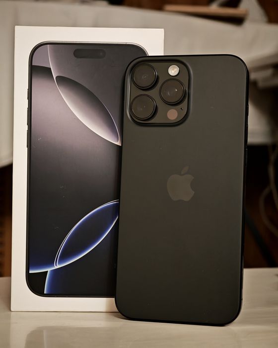 IPhone 16 Pro Max 256gb black