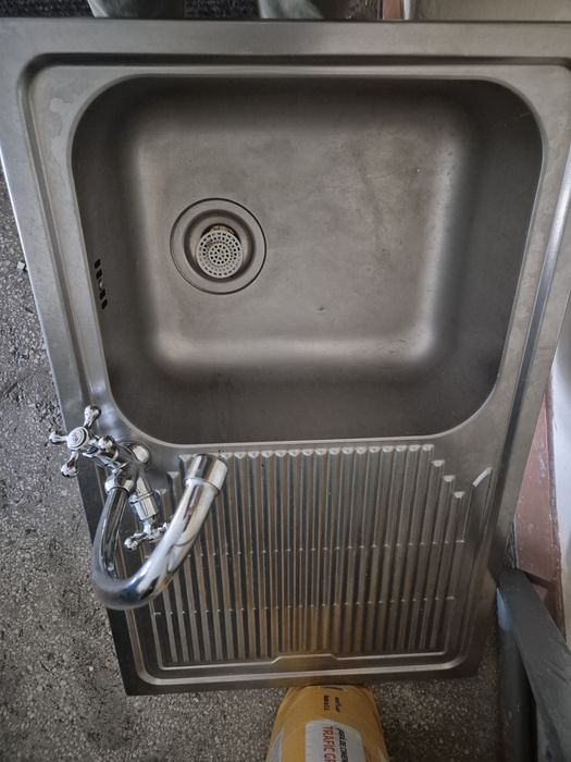 Chiuveta Franke, inox cu baterie,