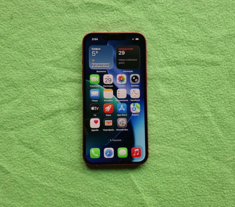 Iphone 13 Червен 87% 128gb
