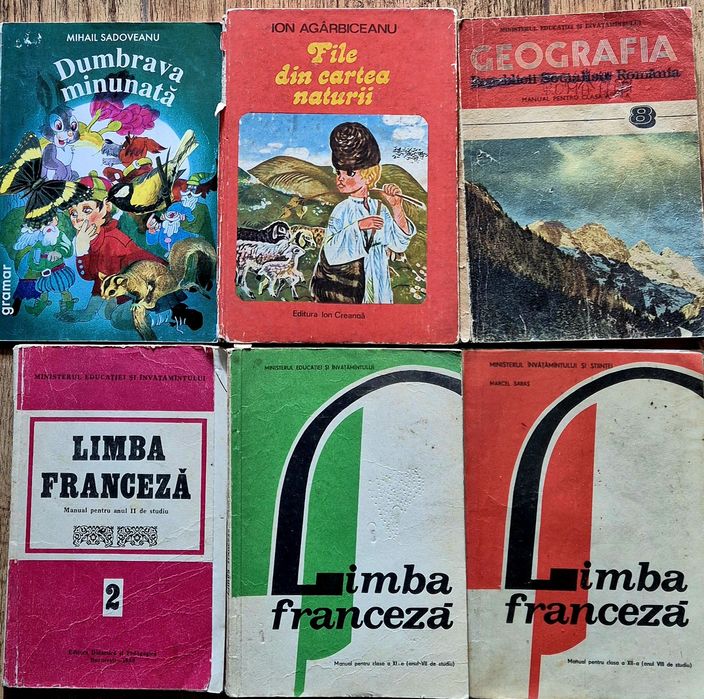 Lot mare carti de povești, atlase, manuale școlare si de psihologie