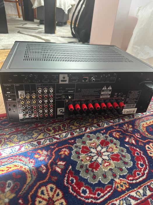 Мощен 7.1 Ресивър Pioneer VSX-921-K – 150W/канал с оригинално дистанционно, Топ състояние!