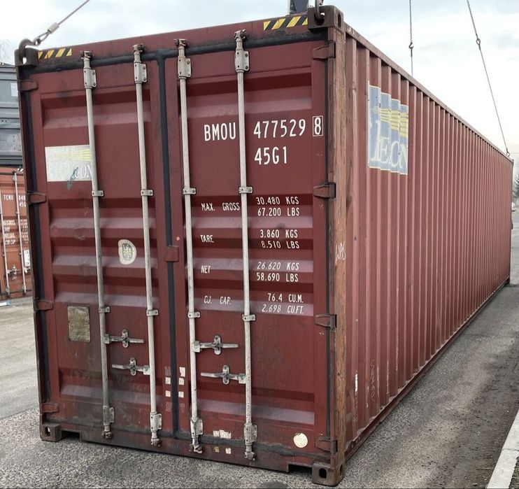 1400$га 12 метрлик 40 футлик HQ контейнерлар Сотилади.
