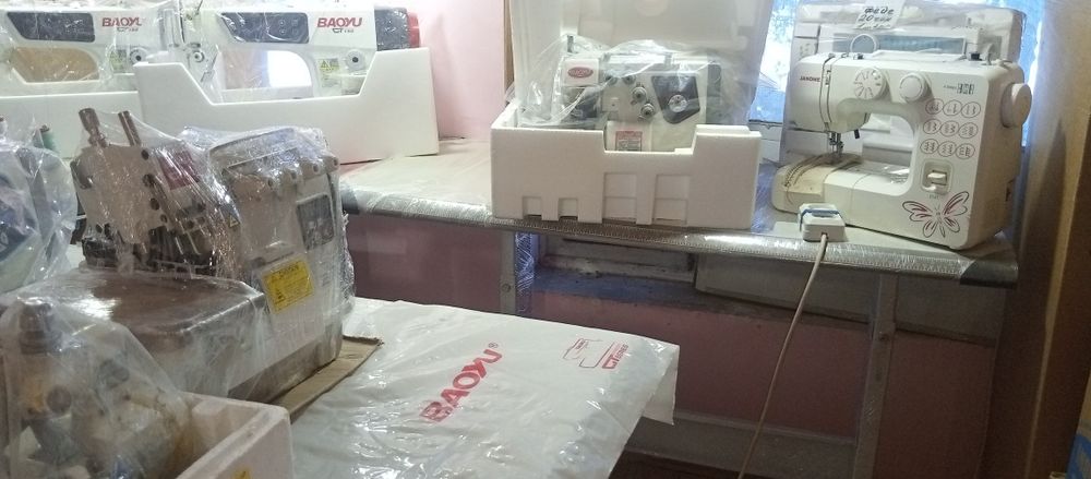 Новые и б/у швейный машинки
